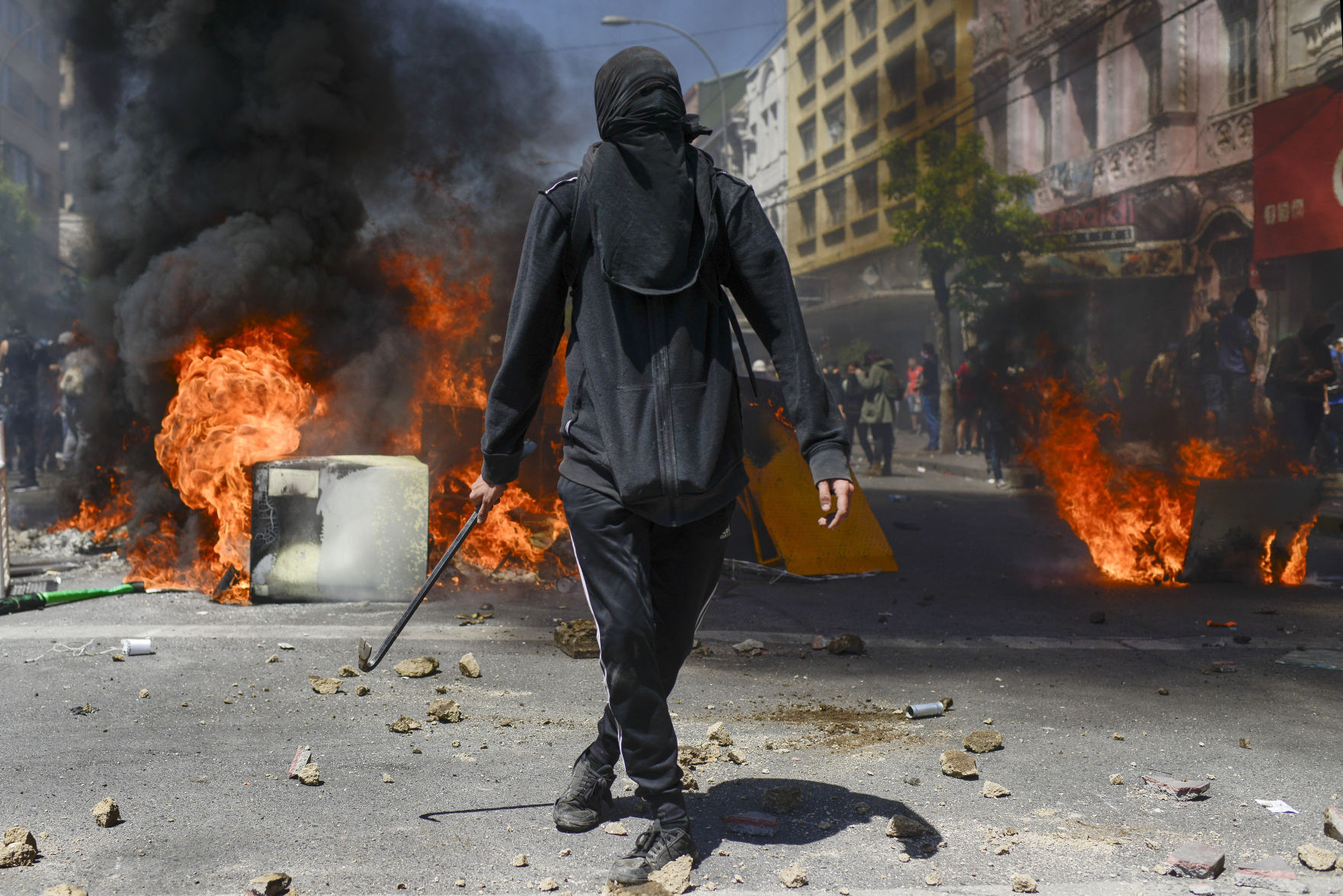 APTOPIX Chile Protests